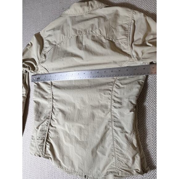 Eddie Bauer Travex Women’s SML Long Sleeve Button Down Roll Tab Wicking‎ - Picture 13 of 14